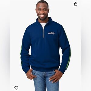 Seahawks NFL 1/4 Zip Pullover | XL | Playoff Ready!